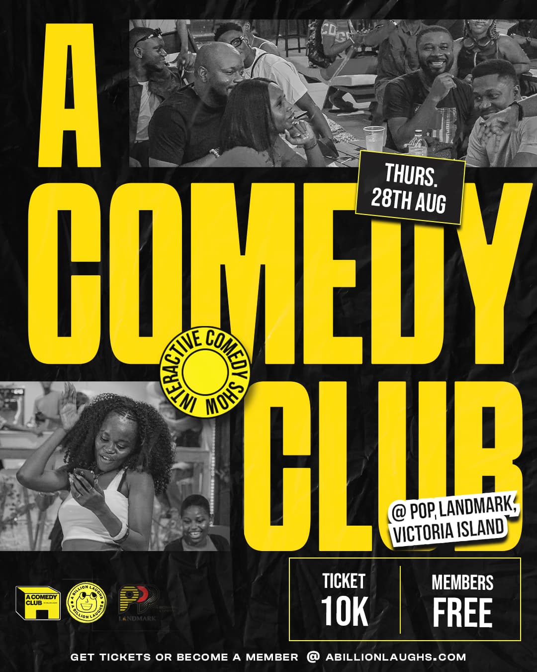 A Comedy Club by A Billion Laughs